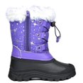 thumbnail image 2 of BURUDANI Kids Boys Girls Warm Snow Boots Insulated Waterproof Winter Ski Boots KSNOW PURPLE Size 11, 2 of 7