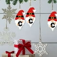 thumbnail image 4 of Nilvkv Christmas Decorations Acrylic Hanging Set of 26 Alphabet Letters with Santa Claus Design for Holiday Ornaments and DIY Crafts, 4 of 6