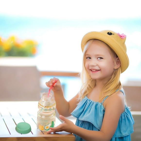 Pcs Plastic Water Bottle Tour Drinking Bottle Yakult Shape Cute Kawaii Milk Carton Shaker Bottle For Kids/Girl/Adult Glass,Bottle*1 Clearance