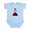 Sky Blue, variant on CafePress - Little Miss Philippines Infant Bodysuit - Baby Light Bodysuit, Size Newborn - 24 Months