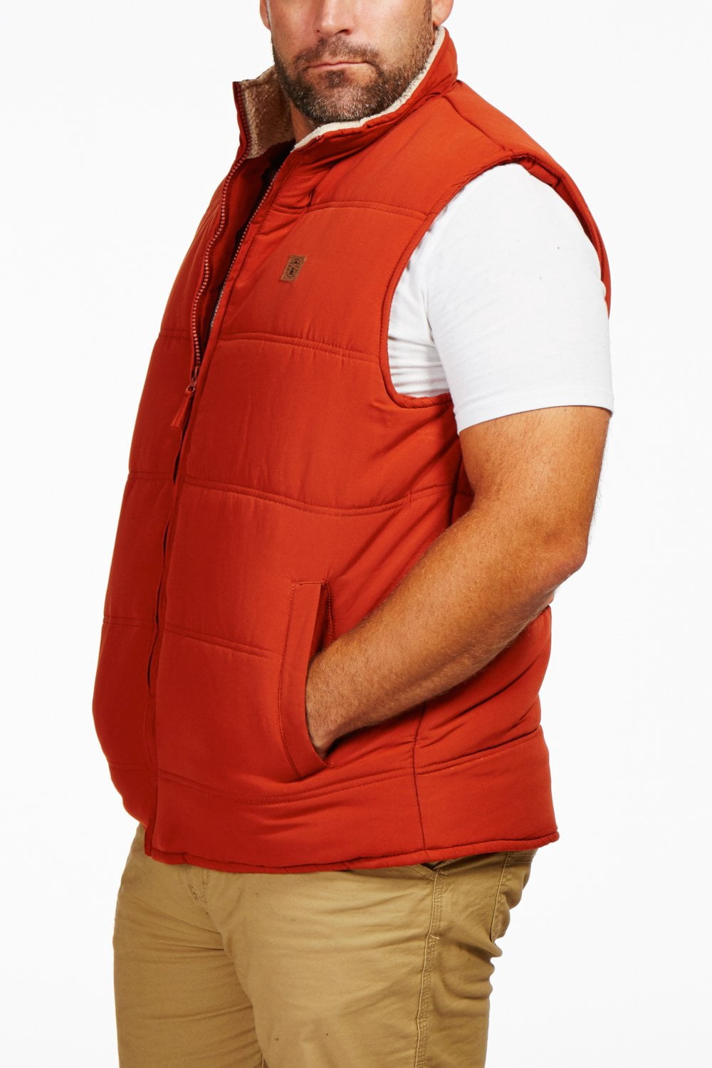 coleman quilted vest