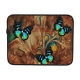 thumbnail image 7 of Vintage Butterfly Pattern 15 inch Portable Laptop Sleeve Compatible with MacBook Air Notebook Computer Case for Men Women College School Students, 7 of 7