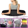 thumbnail image 4 of Soporte para espalda para hombres y mujeres, cinturón de soporte lumbar antideslizante ajustable, 4 of 5