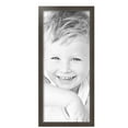 thumbnail image 2 of ArtToFrames 12" x 28" Brown Kona Picture Frame, 12x28 inch Brown Wood Poster Frame (WOM-4886),  Pack, 2 of 6