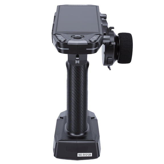RC Transmitter with Receiver, 3.5 Inch Color IPS Screen 11 Channel 2.4GHz Remote Controller, with Dual Antennaes and Rubberized Grip Design, for RC Cars Boats
