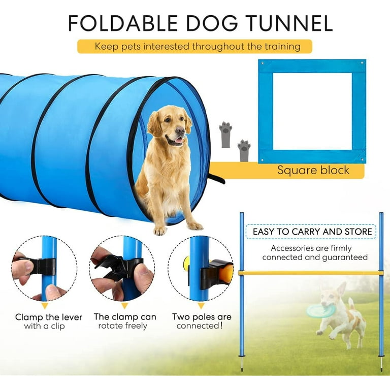 Polar Aurora Agility Training Equipment for Dogs, Obstacle Course