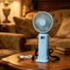 thumbnail image 3 of Portable Handheld Fan Rechargeable Mini Fan With Digital Display 3 Speed Small Fan For Travel Office Outdoor, 3 of 5