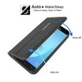 thumbnail image 7 of GoldCherry Galaxy J3 Wallet case,PU leather magnetic buckle case with Kickstand And ID credit card pocket for Samsung Galaxy J3 2018(Black), 7 of 7