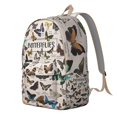 thumbnail image 3 of Aesthetic Butterfly and Flowers Pattern Vintage Backpack – Durable Oxford Material Travel Backpack with Large Capacity and Anti-theft Multifunctional Features for Students, Travelers, and Women, 3 of 5