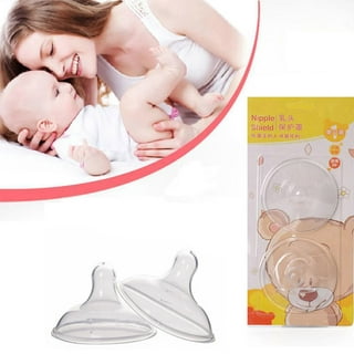 Nipple Shields For Nursing Newborn,breastfeeding Contact Nippleshield For  Latch Difficulties Or Flat&inverted Nipples,soft Silicone With Travel  Carryi