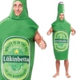 thumbnail image 1 of Botella de cerveza ligera Costume Rasta Imposta, color verde y blanco, 1 of 2