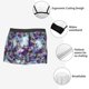 thumbnail image 3 of Balery Purple Marble Texture Calzoncillos bóxer para hombre, ropa interior de algodón suave y transpirable con cinturilla de nailon-Large, 3 of 5