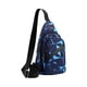thumbnail image 1 of Fiudx Bolsa de Pecho para Hombre, Ligera, para Deportes Al Aire Libre, con Múltiples Compartimentos, Práctica Estructura de Doble Capa, Ideal para Viajes y Ocio, de Nailon Resistente, Tamaño 25 X 18, 1 of 4