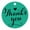 Green, variant on 100 PCS Personalized Thank You Hang Tags Custom Wedding Favors Gift Circle Paper Tags