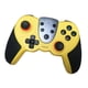 thumbnail image 3 of Controlador de juegos ergonómico inalámbrico Gamepad Reemplazo de joystick Bluetooth para consola de juegos Switch, amarillo Inevent EL3373-01B, 3 of 6