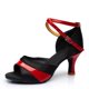 thumbnail image 1 of XIHAHA nueva moda para chicas señoras Tango Salsa baile de salón zapatos de baile latino 5,5/7,5 cm tacones más colores sandalias, 1 of 5