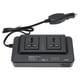 thumbnail image 2 of Inversor de corriente de 200 W CC 12 V a 220 V CA con 2.1 A 4 puertos USB protección múltiple universal para vehículos, 2 of 5