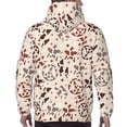 thumbnail image 5 of Hoodies for Men - Cow Spots And Peace Long Sleeve Comfrt Men'S Fashion Hoodies & Sweatshirts, Sweatshirts for Men Hoodies Pullover Clothing Clothes with Pouch, 5 of 7
