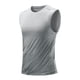 thumbnail image 1 of pstuiky Camisetas sin mangas para hombre, Camiseta deportiva informal de moda para hombre, lisa, sin mangas, con cuello redondo y manga corta Tops elegantes para mujer m, 1 of 7