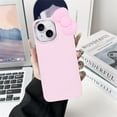 thumbnail image 2 of Compatible with iPhone 15 Case, Cute 3D Bowknot Design Soft Silicone Shockproof Cover for iPhone 15 6.1" 2023 Pink, 2 of 7