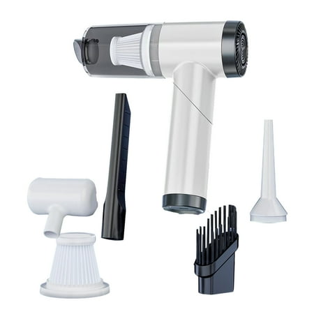 Yufenmy Under $50 Vacuum Cleaner for Home Handheld Car Vacuum Cleaner Powerful Suction Small Car Vacuum Cleaner Foldable Dusts Buster with Filter Portable Vacuum Cleaner