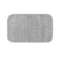 thumbnail image 1 of Garland Rug Traditional Plush Washable Nylon Rug, 24-Inch by 40-Inch, Platinum Gray, 1 of 1