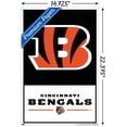 thumbnail image 2 of NFL Cincinnati Bengals - Logo 21 Wall Poster with Magnetic Frame, 22.375" x 34", 2 of 4