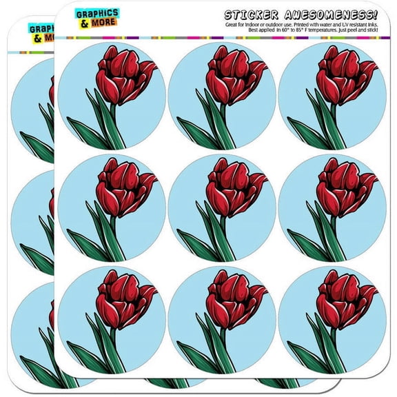 Tulip 18 2" Planner Calendar Scrapbooking Crafting Stickers