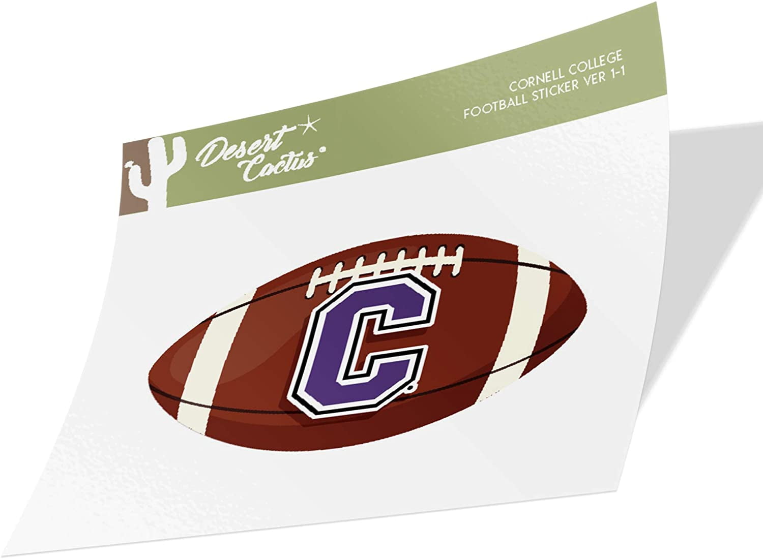 Cornell College Rams NCAA Vinyl Decal Laptop Water Bottle Car Scrapbook