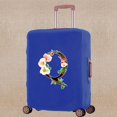 thumbnail image 1 of Luggage Cover Elasticity Thicken Travel Accessory Covers Flower Color Print Trolley Protective Case Apply To 18-32 Inch Suitcase 8Flower color Q XL (29-32inch), 1 of 6