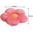 thumbnail image 2 of Coussin Capitonné en Forme de Fleur de 50 Cm, Coussin de Siège (Violet), 2 of 7