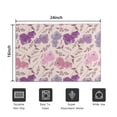 thumbnail image 5 of Pioneer Flower Floral Print Pattern Door Rugs,Washable Non Slip Door Mats Indoor,Decorative Door Mats,Entry Mat Indoor for Entrance,Bedroom,Kitchen,Bathroom,16"x24", 5 of 6