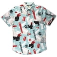 thumbnail image 5 of 80s Geometric Print Shirt, 5 of 7