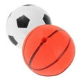 thumbnail image 2 of 2pcs Inflatable Ball Patting Basketball and Football Kids Padding Toy Children Plaything, 2 of 3