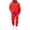 Red_008, variant on Men's Tracksuit 2 Piece Casual Long Sleeve Full-Zip Fleece Hoodie Sweatshirt pocket and pants Sweatsuits Fall Winter Fashion Lightweight Jogging Outfitsfor Purple M