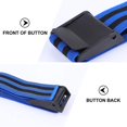thumbnail image 3 of 2pcs Occlusion Training Bands Blood Flow Restriction Bands Bicep Muscle Training Straps(blue), 3 of 5