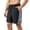 Black, variant on Basketball Shorts Men Summer Breathable Shorts Beach Trousers Elastic Waist Drawstring Stretch Shorts for Men