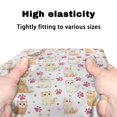 thumbnail image 7 of HELLHERO Cat Paw Print Rollator Walker Cover Seat Back Covers and Stretchable Material for Street Scenes and Street, 7 of 7
