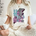 thumbnail image 4 of Hot Mess Mama T-Shirt – Funny Colorful Graphic Tee with Checkered Print and Stars, Mother's Day Gift, Cute Casual Mom Life Shirt, 4 of 7