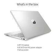 HP - 15.6 Touch-Screen Laptop - Intel Core i3 - 8GB Memory -512GB SSD - Natural Silver Windows 11