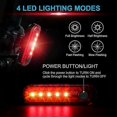 thumbnail image 4 of Usb Rechargeable Bike Light, Front Bike Light Bike Light, 4 Modes Rechargeable Powerful Waterproof Shockproof Led Bike Light --, 4 of 4