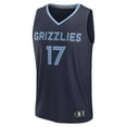 thumbnail image 2 of Men's Fanatics Yuki Kawamura Navy Memphis Grizzlies Fast Break Replica Player Jersey - Icon Edition, 2 of 3