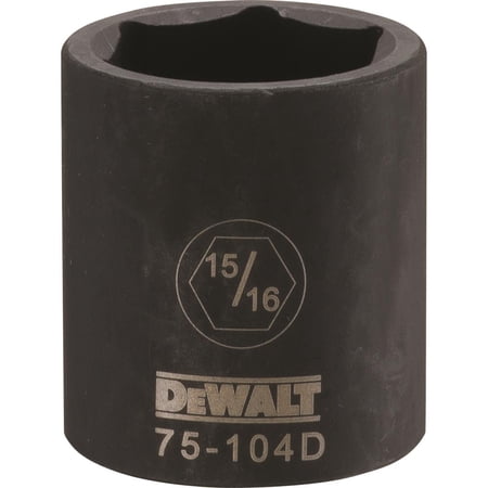 UPC: 0076174751048 | Stanley Tools 7516719 DWMT75104OSP Impact 0.5 Drive 6 Point Socket  0.937