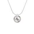 thumbnail image 2 of Delight Jewelry Silvertone Small Mother of the Bride Heart Live Ring Charm Necklace, 18", 2 of 4