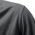 thumbnail image 7 of KyCheLot Men's Cotton Undershirt Long Sleeve Ruched Collar Pullover Pocket Soft Plus Size Tshirts, 7 of 7