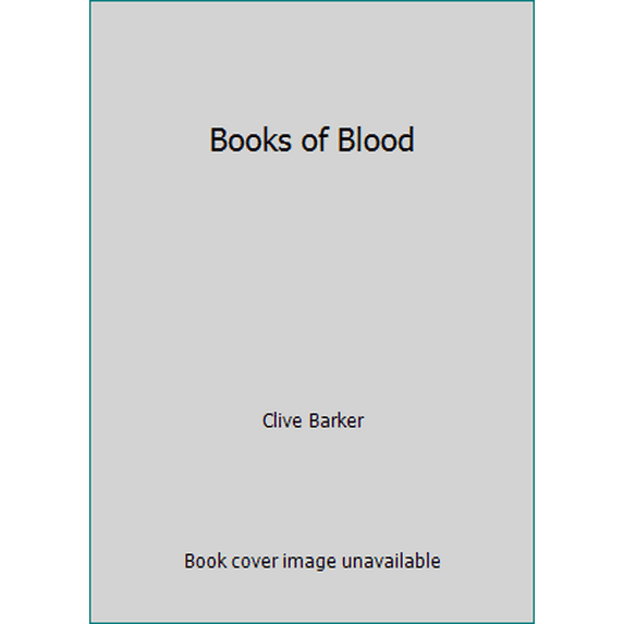 Pre-Owned Books of Blood (Hardcover) 0399133437 9780399133435