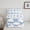 White Blue, variant on Castle Fairy Boys Girls Cute Ribbon Bow Full Size Comforter Sets,Polka Dots Bedding Sets