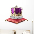 thumbnail image 1 of Crown Pillow Wall Mural by Wallmonkeys Peel and Stick Graphic (36 in W x 30 in H) WM348820, 1 of 4