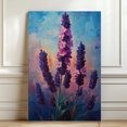 thumbnail image 4 of Lavender Flower Canvas Wall Art 8x12 inches - Soft Cottagecore Neutral Lavender Flower Watercolor Wall Art for Bedroom, 4 of 5