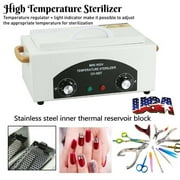 300W Heat Sterilizer Cabinet Autoclave Dental Tattoo Medical Disinfect Salon